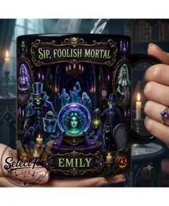 Gothic Phantom Spellbook Ceramic Mug 1 Gothic Phantom Spellbook Ceramic Mug