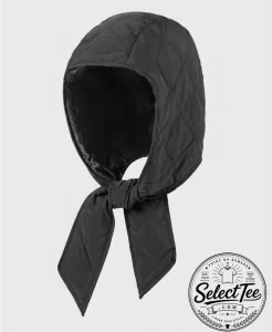 Jisoo Chic Quilted Headscarf Hat 2 Jisoo Chic Quilted Headscarf Hat